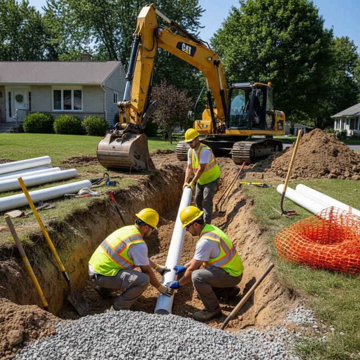 Sewer Line Replacement